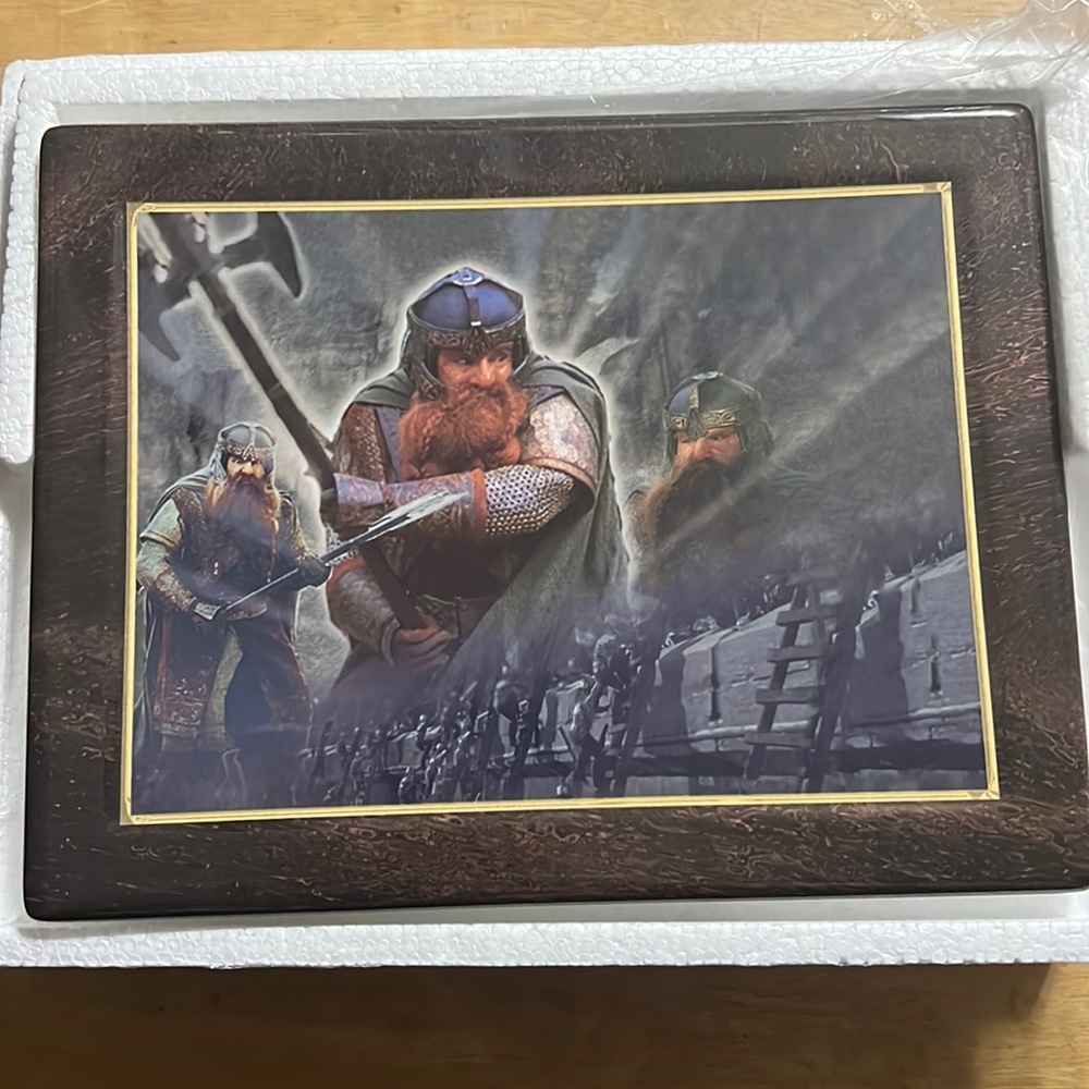The Bradford Exchange Lord of The Rings Gimli Wall Mural